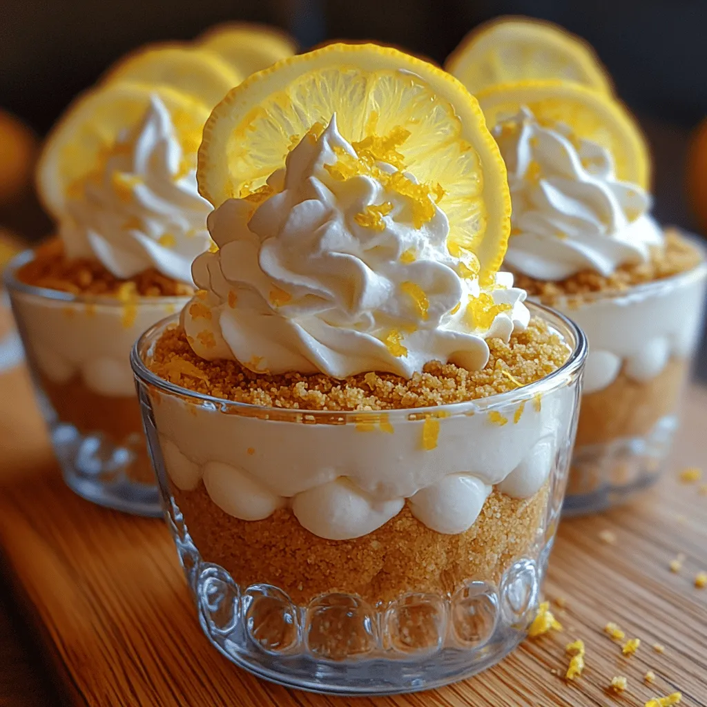 No-bake desserts have gained immense popularity, and it's easy to see why. They offer the perfect solution for those who want to indulge in something sweet without the hassle of baking. Among these delightful treats, the zesty no-bake lemon cheesecake cups stand out, combining the refreshing flavors of lemon with the creamy richness of cheesecake. This dessert is not only easy to prepare, but it also appeals to all palates, making it an excellent choice for any occasion.