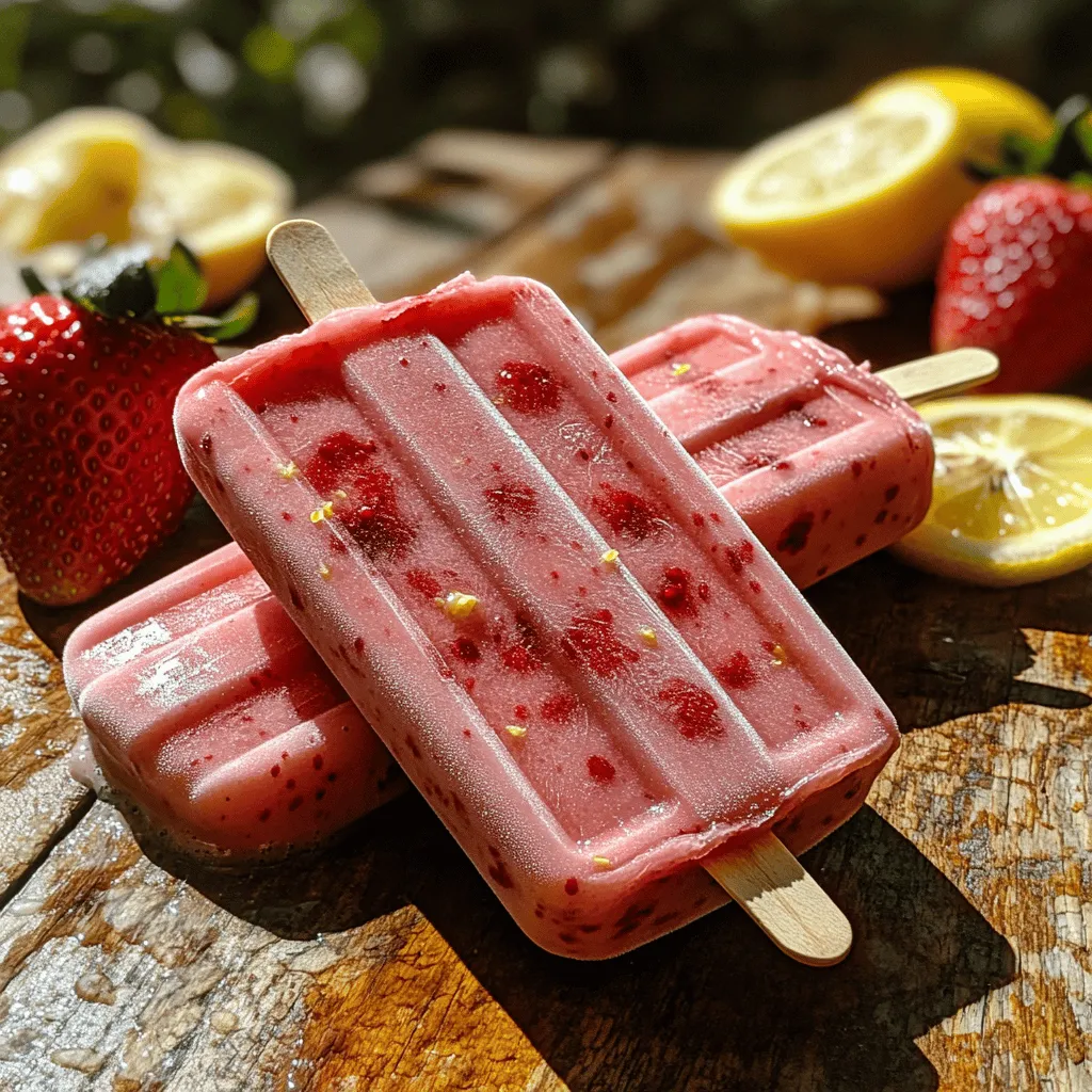 As the sun shines brighter and temperatures rise, the joy of homemade popsicles becomes a delightful summer ritual. There’s nothing quite like the pleasure of biting into a cool, fruity treat on a hot day. Among all the flavors available, strawberry lemonade stands out as a classic, embodying the essence of summer with its perfect blend of sweetness and tartness. This refreshing combination not only quenches thirst but also brings back memories of lazy afternoons spent in the sun.