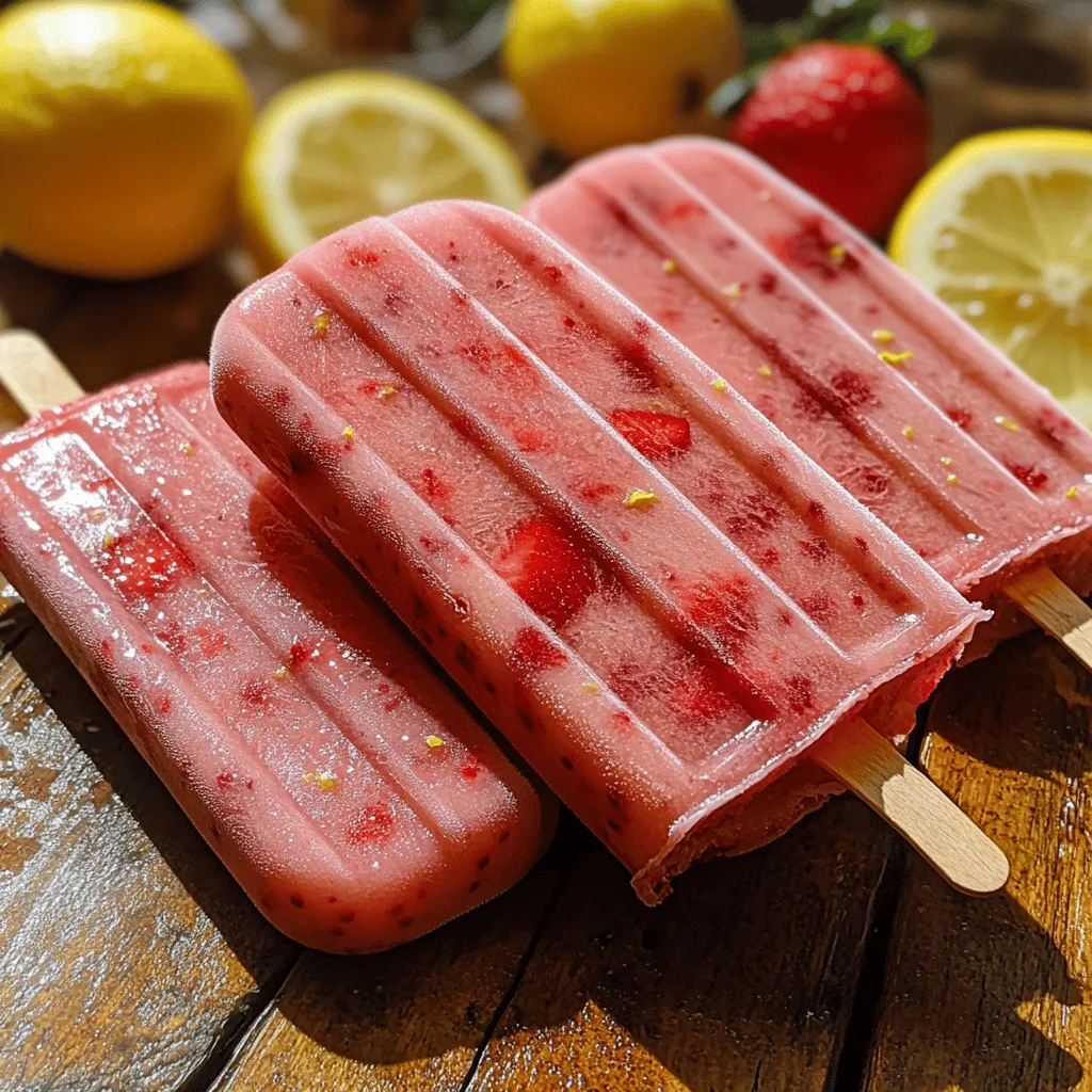 As the sun shines brighter and temperatures rise, the joy of homemade popsicles becomes a delightful summer ritual. There’s nothing quite like the pleasure of biting into a cool, fruity treat on a hot day. Among all the flavors available, strawberry lemonade stands out as a classic, embodying the essence of summer with its perfect blend of sweetness and tartness. This refreshing combination not only quenches thirst but also brings back memories of lazy afternoons spent in the sun.
