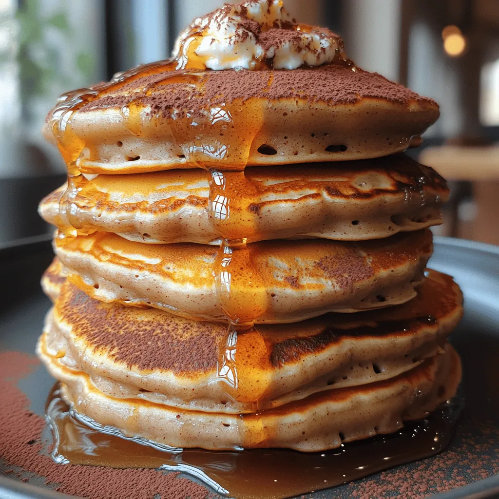 Tiramisu Pancakes with Espresso Drizzle offer a delightful twist on the classic Italian dessert, transforming it into a delectable breakfast treat. Combining fluffy pancakes with a rich mascarpone filling and a luxurious espresso drizzle, this recipe captures the essence of tiramisu while providing a comforting and satisfying morning meal. This innovative dish not only tantalizes the taste buds but also brings a touch of gourmet indulgence to your breakfast table. In this article, we will explore the origins of tiramisu, the components of this unique pancake recipe, and the step-by-step instructions to create this indulgent dish at home.