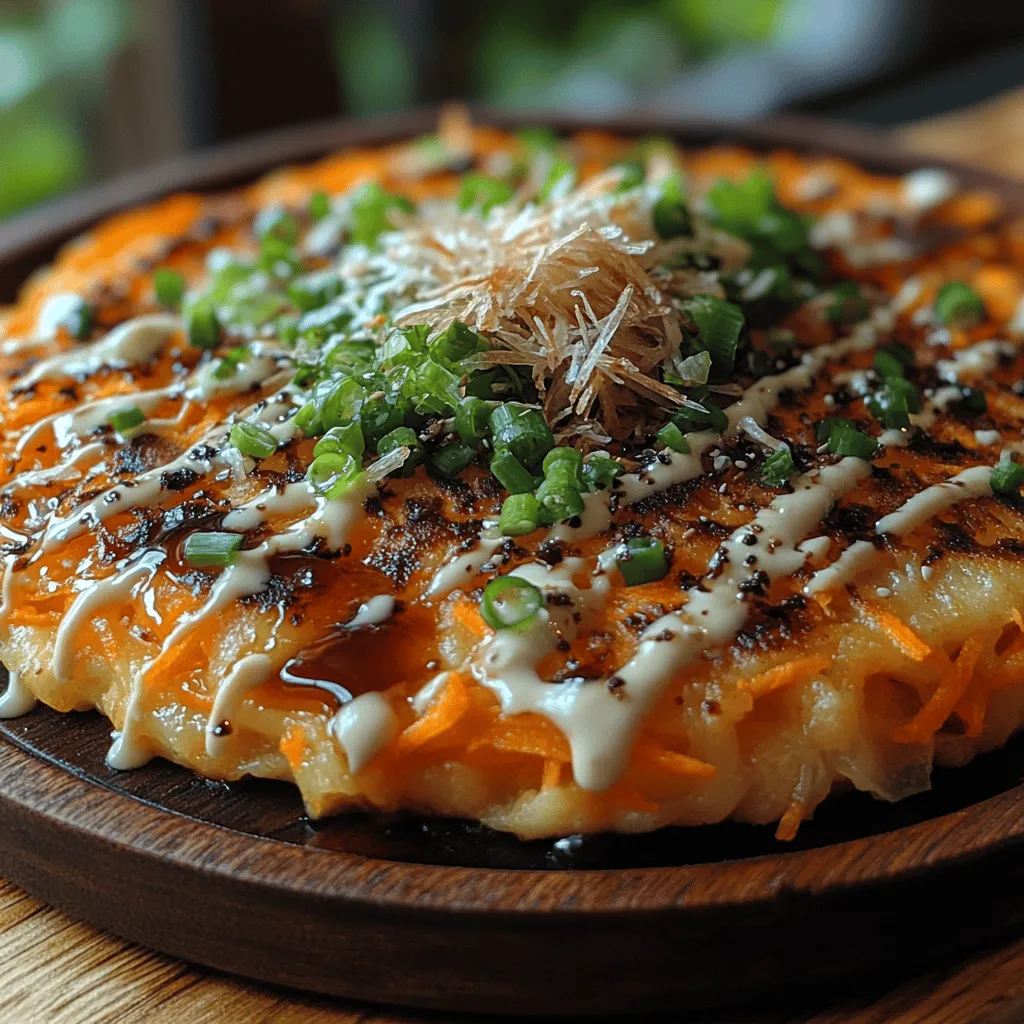 Okonomiyaki, a savory Japanese pancake, has captured the hearts and taste buds of food lovers around the world. Originating from Osaka, Okonomiyaki translates to “grilled as you like it,” reflecting its flexible nature and the ability to customize ingredients based on personal preferences. Traditionally, this dish combines a rich batter with various fillings, ranging from meats and seafood to vegetables, making it a beloved comfort food in Japan.