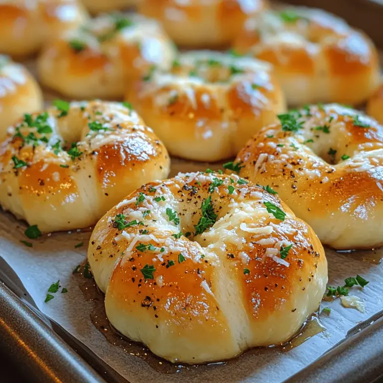 Homemade bread snacks have a certain charm that elevates any meal, transforming it into a comforting experience filled with warmth and flavor. Among the myriad of options, Buttery Garlic Knots with Parmesan stand out as an irresistible treat, perfect for every occasion. Whether served as an appetizer at a festive gathering or as a delightful side dish accompanying your favorite pasta, these knots are sure to please everyone at the table.