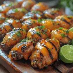 If you're looking for a dish that combines sweet and savory in a tantalizing way, look no further than Spicy Mango BBQ Wings. This recipe is not only a feast for the taste buds but also a visual delight, making it a perfect addition to any gathering or family dinner. The vibrant combination of sweet mango, fiery sriracha, and smoky paprika creates a flavor profile that is both unique and irresistible. Whether you're hosting a backyard barbecue, a game day party, or simply enjoying a weeknight dinner, these wings are sure to impress your family and friends.