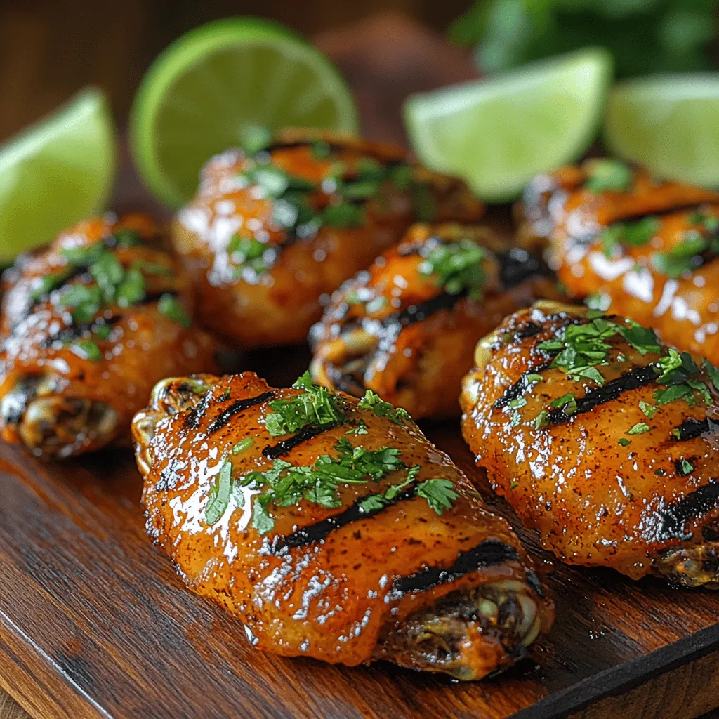 Grilled chicken wings have long been a staple of outdoor gatherings, tailgating parties, and casual dinners with friends and family. Their irresistible combination of crispy skin and juicy meat makes them a favorite among wing enthusiasts. But what truly elevates grilled wings is the sauce or drizzle that complements their flavor. Enter the Fire-Grilled Honey Lime Drizzle Wings—a culinary delight that seamlessly marries the sweetness of honey with the tartness of lime, creating a perfect balance that tantalizes the taste buds.