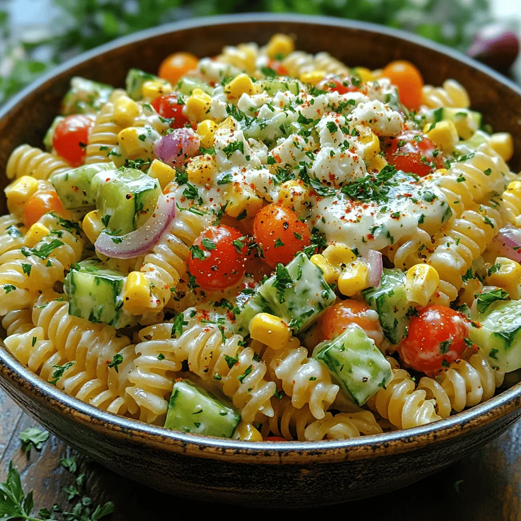When the temperatures rise and summer vibes fill the air, nothing beats a refreshing and satisfying dish like Creamy Cucumber Pasta Salad. This delightful salad combines the heartiness of pasta with the crispness of fresh vegetables, making it a perfect dish for warm-weather gatherings. Whether served as a side dish at barbecues, a light lunch, or a potluck contribution, this salad is sure to impress with its vibrant flavors and textures.