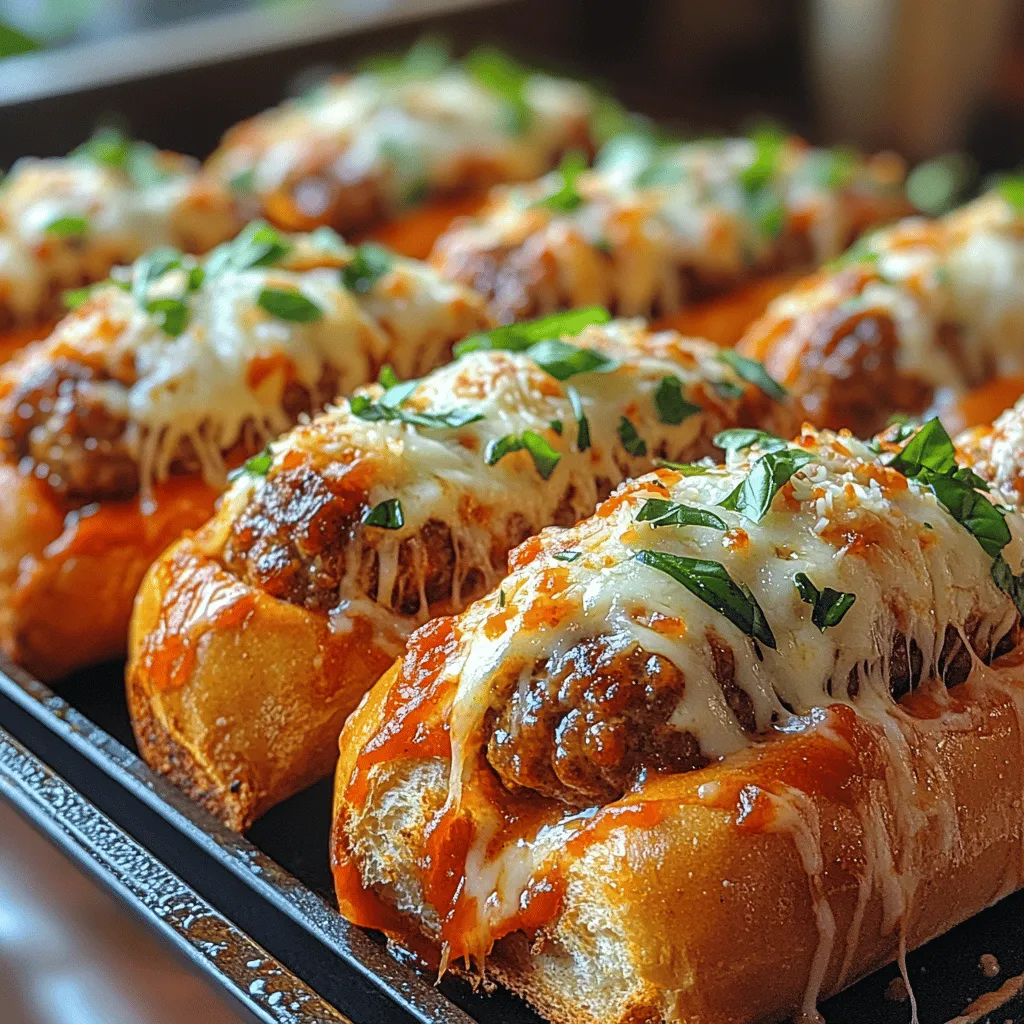 If you’re in search of a dish that epitomizes comfort food, look no further than Cheesy Stuffed Meatball Subs. This scrumptious creation combines hearty meatballs, gooey cheese, and a flavorful marinara sauce, all nestled within a soft sub roll. The appeal of this dish lies not only in its rich flavors but also in the delightful textures that come together in every bite. The meatballs provide a satisfying chew, while the melted cheese adds a creamy richness that elevates the entire experience.