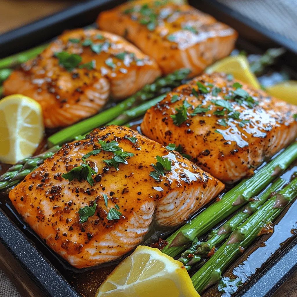 When it comes to wholesome, flavorful meals, few combinations rival the delightful pairing of salmon and asparagus. This Sweet Harmony Salmon with Asparagus recipe is not only visually stunning but also packs a nutritional punch, making it an ideal choice for health-conscious diners seeking delicious meals without sacrificing taste. Salmon, with its rich, buttery flavor and tender flesh, complements the crisp, earthy notes of asparagus beautifully. Together, they create a dish that is as satisfying as it is nutritious.