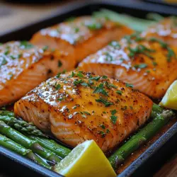 Sweet Harmony Salmon with Asparagus: A Perfect Culinary Duo
