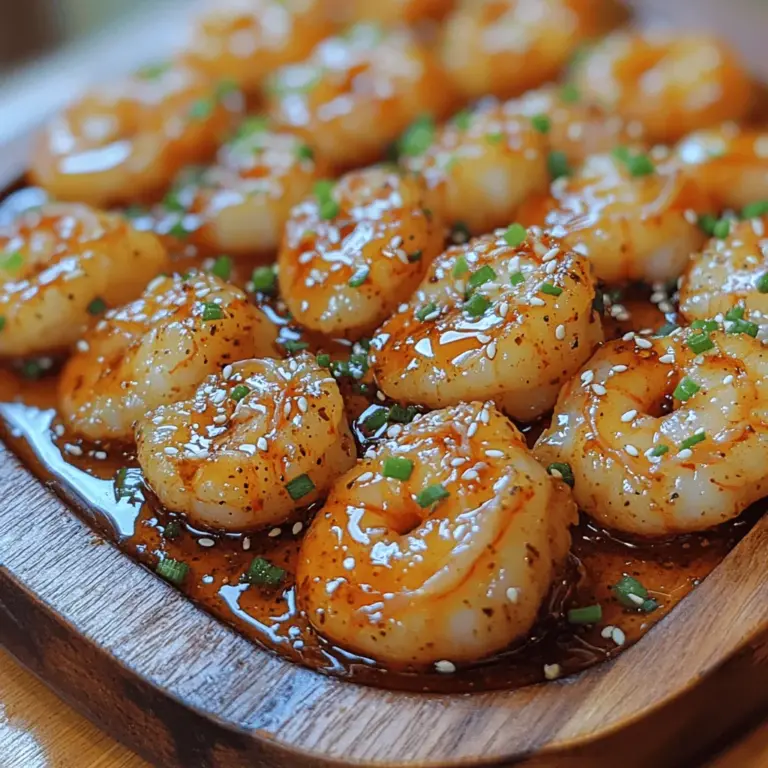 If you’re in search of a dish that perfectly balances sweet and spicy flavors, look no further than Spicy-Sweet Chili Honey Glazed Shrimp. This delightful recipe offers a tantalizing experience that awakens the taste buds with its expertly crafted combination of heat and sweetness. The succulent shrimp, coated in a luscious glaze, makes for an irresistible dish that is as pleasing to the eye as it is to the palate.