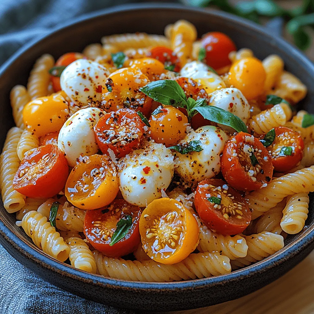 Caprese Pasta Salad is a refreshing and vibrant dish that beautifully merges the classic flavors of the traditional Caprese salad with the delightful texture of pasta. This innovative recipe captures the essence of summer dining, making it an ideal choice for various occasions, from casual picnics in the park to elegant potlucks and light dinners at home. With its colorful ingredients and refreshing taste, Caprese Pasta Salad not only pleases the palate but also adds a visual appeal that makes it perfect for gatherings.
