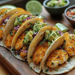Crispy Air Fryer Fish Tacos Delight