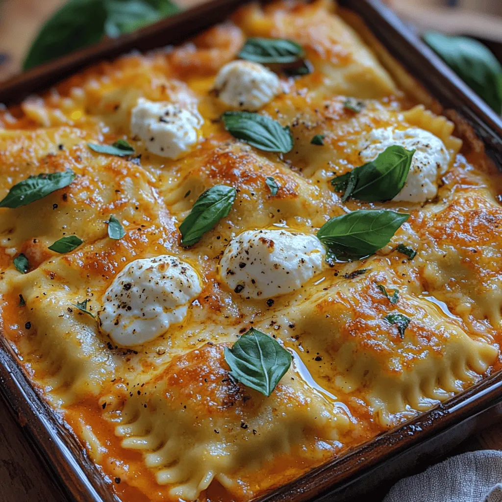 Cheesy Baked Ravioli Casserole is a dish that perfectly encapsulates the essence of comfort food, making it a beloved choice for family gatherings and weeknight dinners alike. There’s something undeniably satisfying about the combination of tender ravioli enveloped in rich marinara sauce and layers of gooey cheese, all baked to golden perfection. This dish not only warms the belly but also the heart, creating lasting memories around the dinner table.