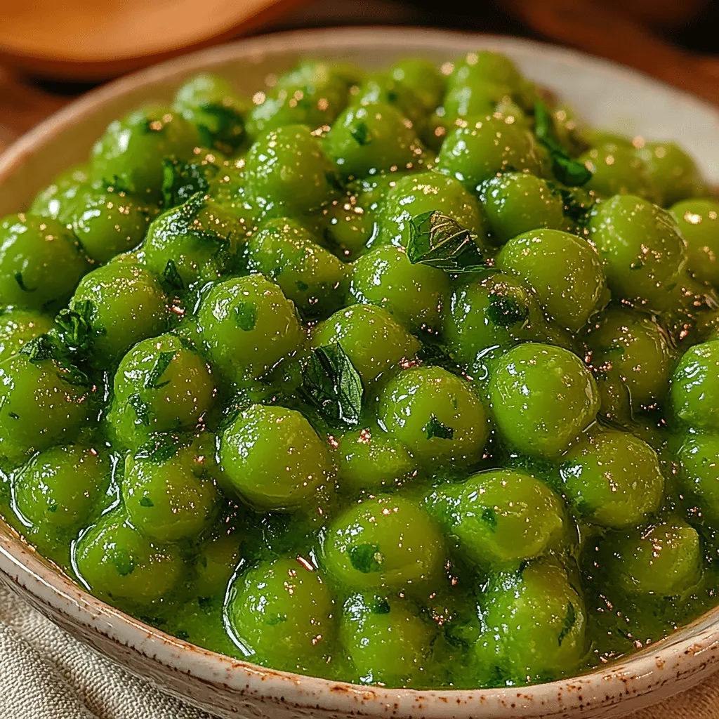 Pearly Green Mushy Peas have long been a staple in British cuisine, renowned for their comforting simplicity and rich flavor. This dish is not just a side; it’s a beloved companion to many traditional meals, notably fish and chips, providing a vibrant green contrast that elevates the entire plate. The appeal of mushy peas lies in their ability to blend seamlessly with various dishes, complementing everything from hearty meats to vegetarian fare.