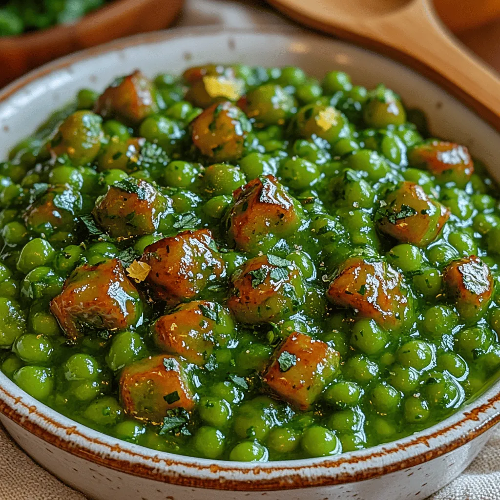 Pearly Green Mushy Peas have long been a staple in British cuisine, renowned for their comforting simplicity and rich flavor. This dish is not just a side; it’s a beloved companion to many traditional meals, notably fish and chips, providing a vibrant green contrast that elevates the entire plate. The appeal of mushy peas lies in their ability to blend seamlessly with various dishes, complementing everything from hearty meats to vegetarian fare.