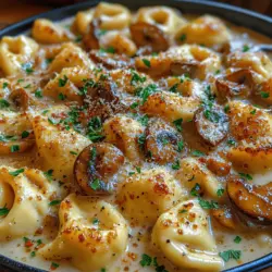 To create this mouthwatering dish, it is essential to understand the key ingredients that contribute to its rich flavors and creamy texture. Each component plays a crucial role, elevating the dish into a memorable culinary experience. Let’s delve into the ingredients that make creamy tortellini in champignon sahne soße so irresistible.