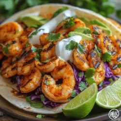 If you’re looking for a dish that combines vibrant flavors with ease of preparation, the Fiery Fiesta Shrimp Wraps are sure to become a favorite in your kitchen. This recipe showcases succulent shrimp seasoned to perfection, wrapped in fresh ingredients that offer both crunch and creaminess. Perfect for casual dinners, lively gatherings, or meal prep throughout the week, these wraps are not just a treat for the taste buds but also a feast for the eyes.