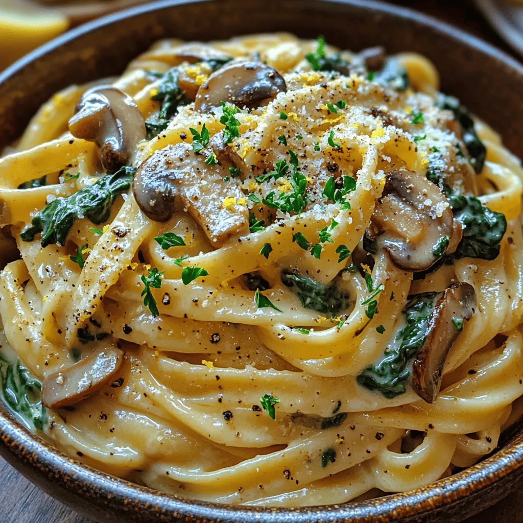 There’s something undeniably comforting about a bowl of creamy pasta, particularly when it’s packed with vibrant flavors and nutritious ingredients. Creamy Spinach and Mushroom Pasta is a dish that not only satisfies your cravings but also offers a delightful way to incorporate vegetables into your meal. With its rich, velvety sauce enveloping perfectly cooked pasta, this recipe is perfect for weeknight dinners or when you want to impress guests without spending hours in the kitchen.