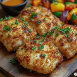 Crispy Air Fryer Parmesan Crusted Chicken: A Delicious and Healthier Alternative