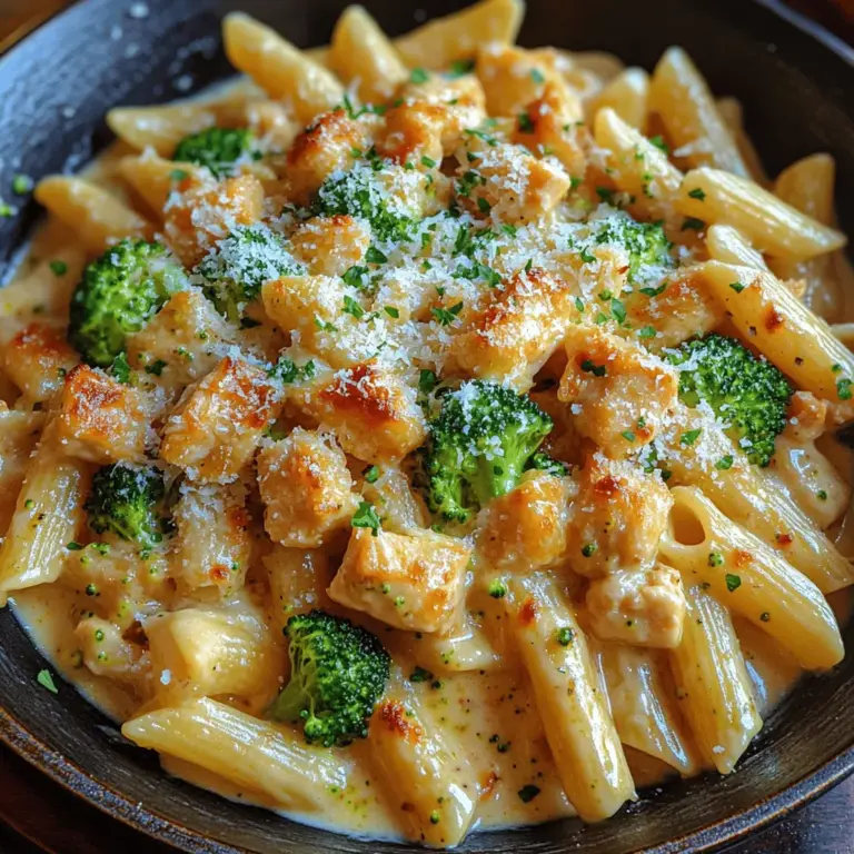 To create the perfect Creamy Dreamy Broccoli & Chicken Penne, it’s essential to understand the role each ingredient plays in enhancing both flavor and nutrition. Let's delve into the key components of this dish: