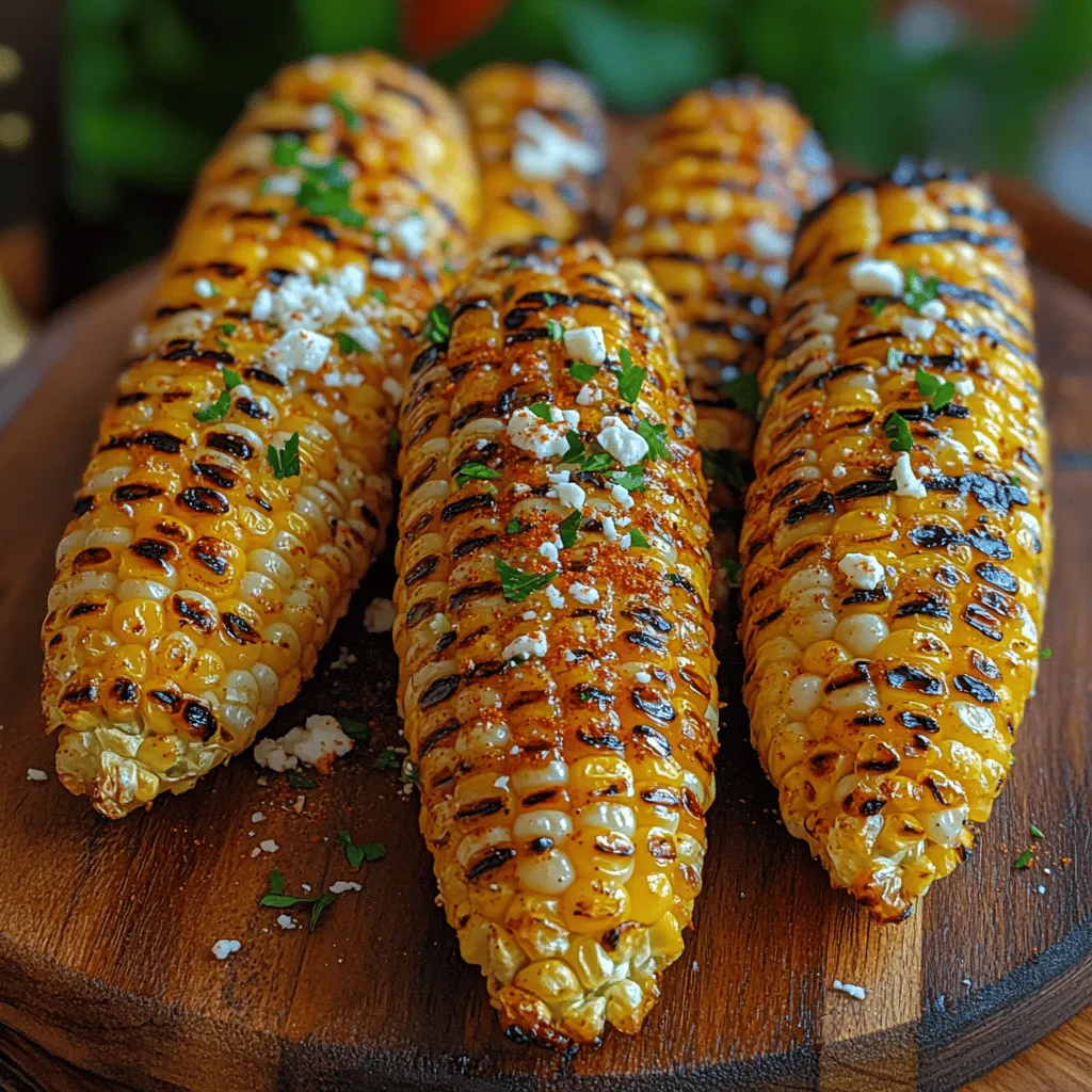 At the heart of Garlic Butter Grilled Corn Delight is fresh corn, and selecting the right ears is crucial for achieving the best flavor and texture. When choosing corn, look for ears that are plump and firm with tightly wrapped husks. The silk should be slightly sticky and golden brown, indicating that the corn is fresh. The kernels should be bright and evenly spaced, signaling that they are sweet and juicy.