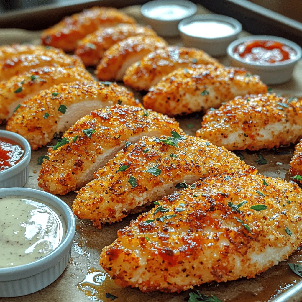 Chicken tenders have long been a staple in family meals and gatherings, adored by both children and adults alike. Their versatility makes them suitable for various occasions, from casual weeknight dinners to more festive celebrations. Among the myriad of chicken tender recipes, the Crunchy Parmesan Chicken Tenders stand out as a delightful favorite. This dish is a perfect blend of crispy textures and rich flavors, making it an appealing option for picky eaters and gourmet enthusiasts alike.