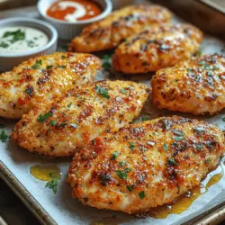 Chicken tenders have long been a staple in family meals and gatherings, adored by both children and adults alike. Their versatility makes them suitable for various occasions, from casual weeknight dinners to more festive celebrations. Among the myriad of chicken tender recipes, the Crunchy Parmesan Chicken Tenders stand out as a delightful favorite. This dish is a perfect blend of crispy textures and rich flavors, making it an appealing option for picky eaters and gourmet enthusiasts alike.