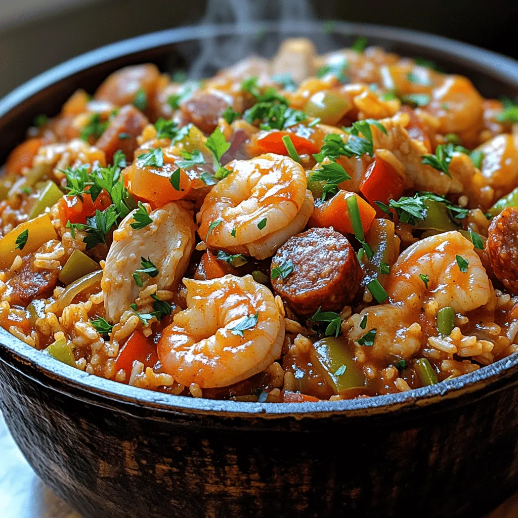 Jambalaya is not just a dish; it’s a celebration of Southern culinary heritage that has woven itself into the fabric of American cooking. Originating from Louisiana, this one-pot meal is a vibrant mélange of flavors, textures, and colors that tells the story of the diverse cultures that have influenced it over the years. From the Spanish and French to the African and Native American influences, jambalaya is a dish that represents the melting pot that is Southern cuisine.