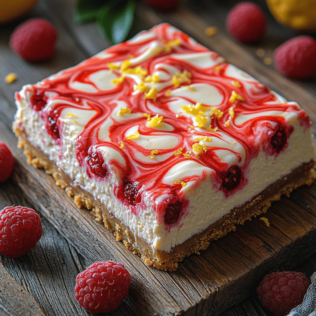 To appreciate this delectable dessert fully, it's essential to understand its structure. The Zesty Lemon Raspberry Cheesecake Bars consist of three main components: a buttery crust, a creamy cheesecake filling, and a vibrant raspberry swirl. Each layer plays a crucial role in creating the overall flavor and texture of the bars.