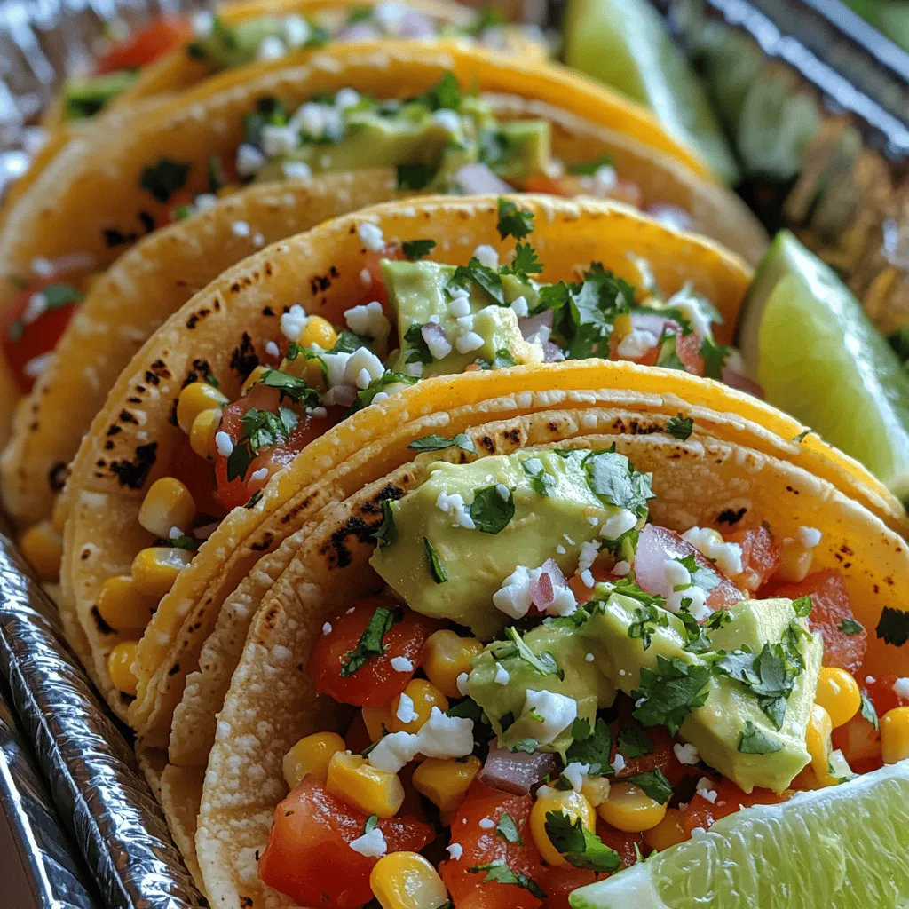 Tacos are more than just a meal; they are a culinary canvas that showcases creativity, flavor, and cultural diversity. Their versatility shines through as they can be filled with an endless array of ingredients, catering to various tastes and dietary preferences. Whether you’re preparing a festive gathering or looking for a quick weeknight dinner, tacos can adapt to any occasion. One standout recipe that perfectly embodies this spirit is the Sunny Sweet Corn & Tomato Taco Fiesta. Bursting with vibrant colors and fresh flavors, this dish is not only visually appealing but also a healthy choice that offers a delightful combination of textures and tastes.