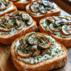 Mushroom toast has become a beloved staple in many kitchens, celebrated for its versatility and the rich, satisfying flavors it brings to the table. Whether served as a delightful breakfast, a savory brunch option, or a sophisticated appetizer, garlic herb mushroom toast offers a perfect balance of earthy mushrooms, aromatic herbs, and creamy cheese that tantalizes the taste buds. This dish is not just a meal; it’s an experience, showcasing simple ingredients that come together to create something truly extraordinary.