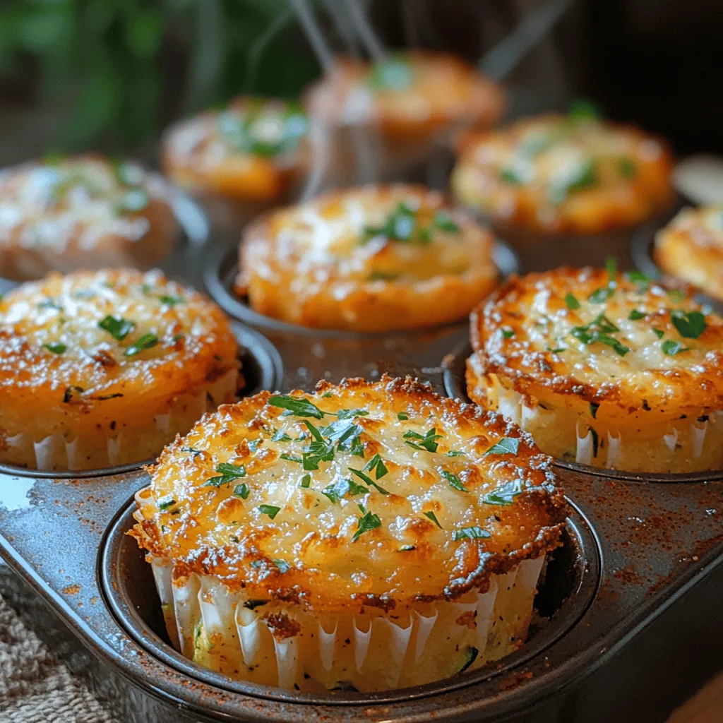 The foundation of any great recipe lies in its ingredients. For our Crispy Parmesan Zucchini Potato Muffins, each component plays a crucial role in achieving the perfect flavor and texture. Let’s take a closer look at the main ingredients that elevate these muffins to a new level.
