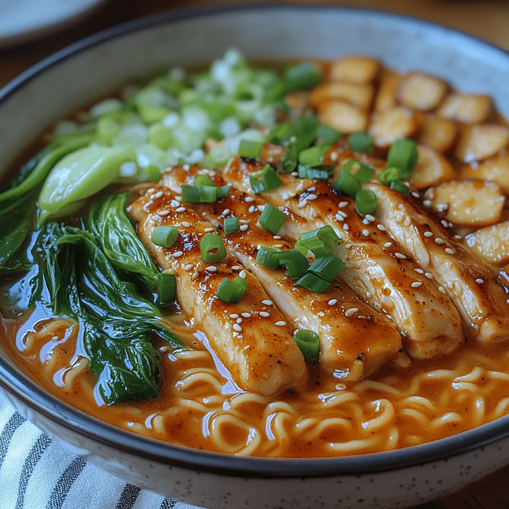 Ramen has gained immense popularity worldwide, transcending its origins in Japan to become a beloved comfort food in many cultures. This versatile dish has evolved from its humble beginnings, showcasing an array of flavors and ingredients that cater to diverse palates. While traditional ramen typically features a rich broth and a variety of toppings, the Spicy Dreamy Chicken Ramen offers a delightful twist that combines the warmth of a classic bowl with an exciting kick of heat.