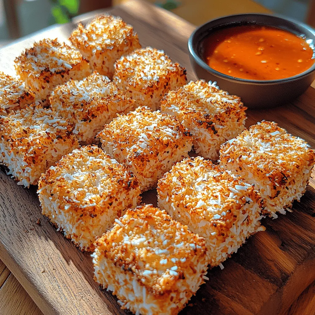 Tofu has emerged as a staple in plant-based diets, celebrated for its versatility and ability to absorb flavors. As more individuals adopt vegetarian and vegan lifestyles, tofu's popularity continues to soar. Not only is it a fantastic source of protein, but it also serves as a blank canvas for countless culinary creations, making it an essential ingredient in many kitchens around the world. One of the most exciting ways to prepare tofu is by air frying, a cooking technique that offers a healthier alternative to traditional frying methods. Air frying uses hot air circulation to create crispy exteriors while retaining moisture inside, resulting in a delightful texture that makes dishes like Crispy Air Fryer Coconut Tofu Bites irresistible.