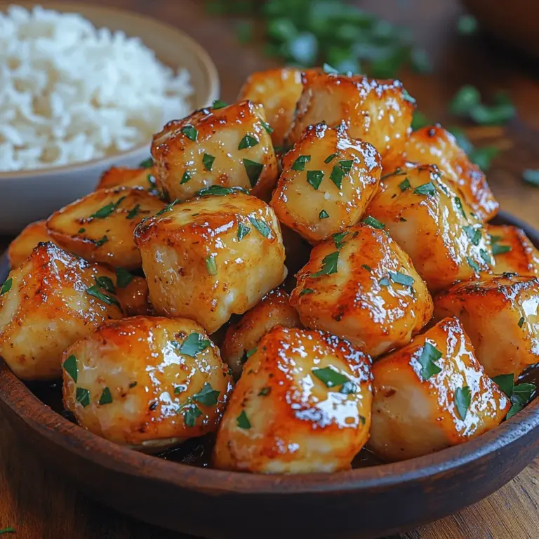 If you're on the lookout for a dish that perfectly balances sweet, savory, and garlicky flavors, look no further than Honey Butter Garlic Chicken Bites. This delightful recipe is not only a crowd-pleaser but also a versatile addition to your culinary repertoire. Whether you're preparing a quick weeknight dinner or entertaining guests at a casual gathering, these chicken bites are sure to impress.