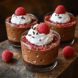 There’s something undeniably enchanting about no-bake desserts. They offer a delightful escape from the confines of traditional baking, freeing you from the oven while still allowing for impressive, gourmet-level treats. Among the myriad of no-bake options, the "Marry Me No-Bake Raspberry Chocolate Mousse Cups" stand out, not only for their luscious taste but also for the romantic allure they embody. Imagine a rich, velvety chocolate mousse, perfectly complemented by tart, fresh raspberries, all elegantly presented in individual cups. This dessert is a perfect way to express love and affection, making it an ideal choice for anniversaries, Valentine's Day, or even a sweet surprise for someone special.