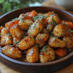 Karamellisiertes Sesam-Hähnchen: A Sweet and Savory Delight