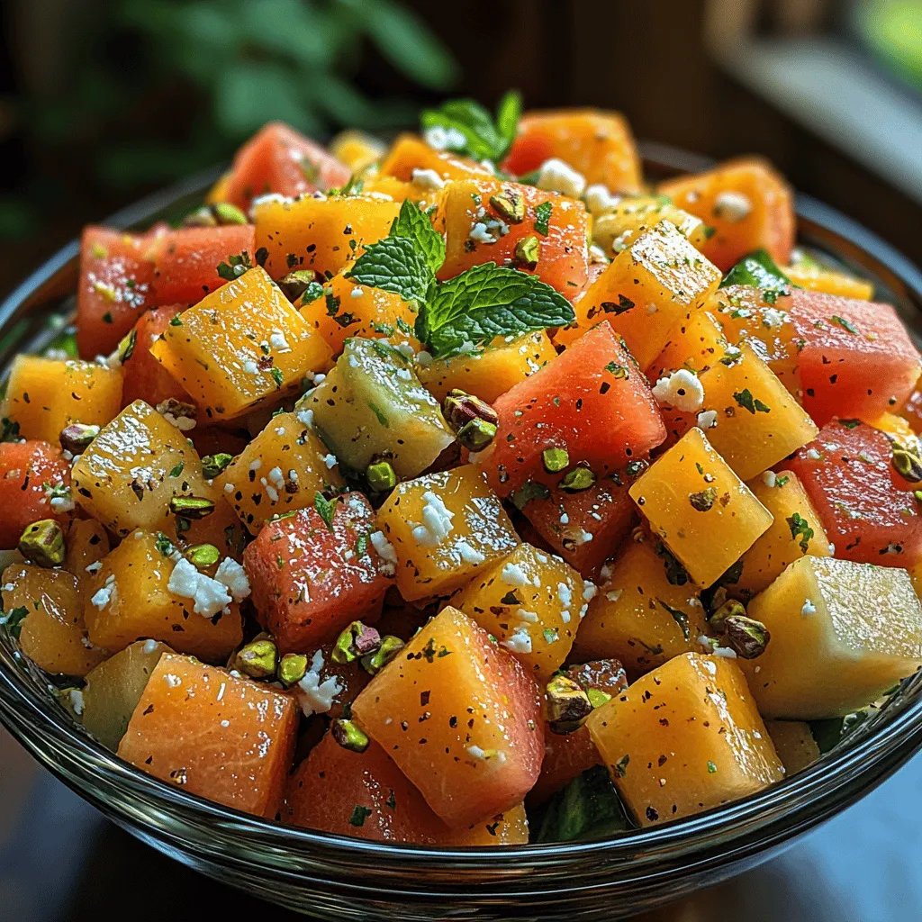 Before we dive into the preparation steps, let’s explore the key components that make the Melon Magic Salad a standout dish. Each ingredient plays a crucial role in contributing to its unique flavor profile, texture, and nutritional benefits.