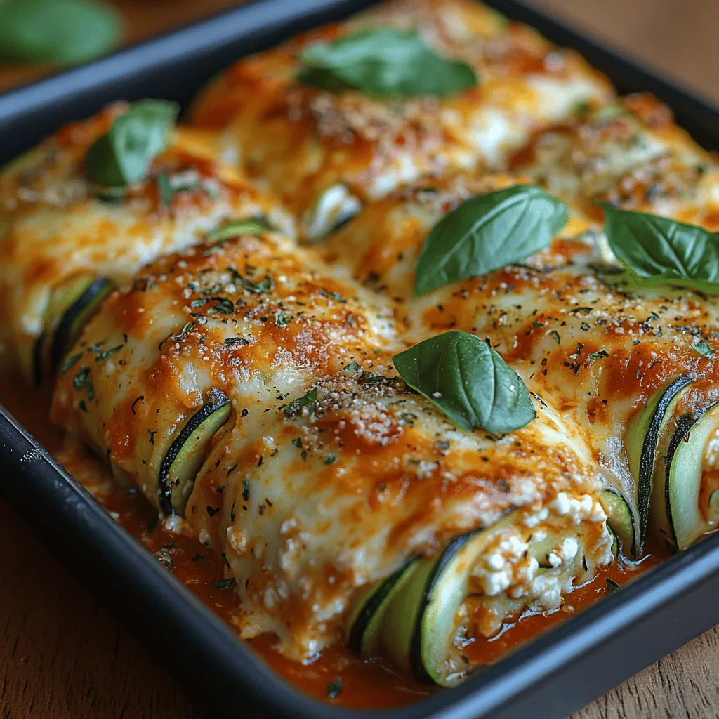 In recent years, zucchini has gained immense popularity as a versatile ingredient in healthy cooking. This nutrient-dense vegetable is not only low in calories but also rich in vitamins and minerals, making it a staple in many kitchens. Among the myriad of delicious zucchini recipes, Zucchini Lasagna Roll-Ups stand out as a delectable and healthier alternative to traditional lasagna. Packed with flavor and nutrition, these roll-ups provide a satisfying meal without the heaviness often associated with classic lasagna dishes.