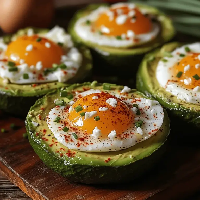 Avocados have taken the culinary world by storm, earning their place as a superfood in various diets, including keto, paleo, and vegan. Their versatility allows them to shine in numerous dishes, from salads and smoothies to desserts and, of course, breakfast creations like Zesty Avocado Egg Cups. As more people become aware of the importance of healthy fats in their diets, avocados have surged in popularity due to their high content of monounsaturated fats, which are known to support heart health.