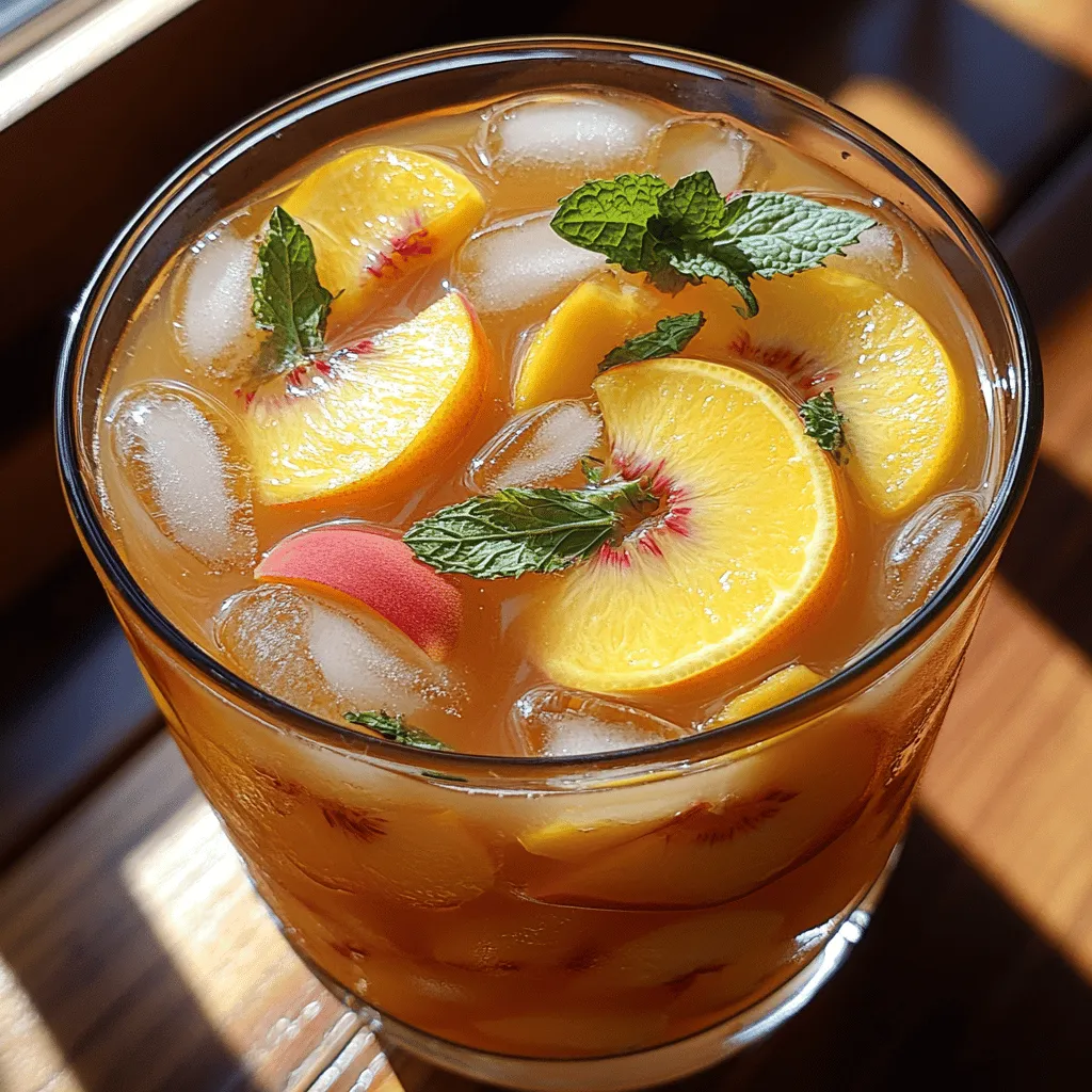 In recent years, the popularity of iced teas and lemonades has soared, particularly during the warmer months. These classic summer drinks are versatile, refreshing, and can be customized to suit various tastes. The Peachy Paradise Iced Tea Lemonade stands out with its unique flavor profile, which perfectly balances the fruity sweetness of ripe peaches with the zesty tartness of lemons and the deep, earthy notes of black tea.