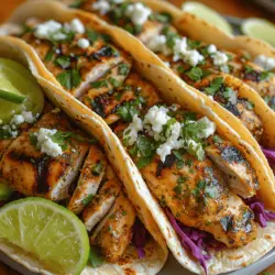 Zesty Lime Cilantro Chicken Tacos: A Flavorful Culinary Delight