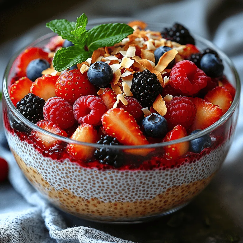 In recent years, chia pudding has emerged as a popular choice for health-conscious individuals seeking a nutritious dessert or snack. This simple yet versatile dish has won over the hearts of many thanks to its creamy texture and myriad of health benefits. Among the various variations of chia pudding, the Berry Coconut Chia Pudding stands out as a delightful option, combining the rich flavors of coconut milk with the vibrant sweetness of mixed berries.
