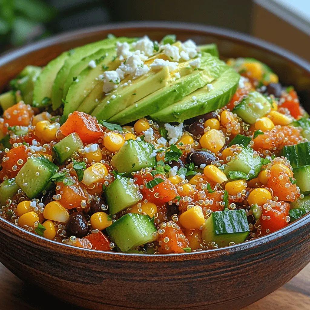 In today’s fast-paced world, where health-conscious eating is on the rise, the Zesty Quinoa Corn Salad has emerged as a favorite among culinary enthusiasts and nutritionists alike. This vibrant dish not only tantalizes the taste buds but also brings an array of colors and textures to your dining table. Packed with wholesome ingredients, this salad is a perfect representation of how a healthy dish can be both delicious and visually appealing.