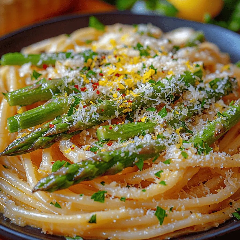 As the days grow longer and warmer, nothing quite captures the essence of spring like a vibrant dish that celebrates fresh, seasonal ingredients. Enter Lemon Zest Asparagus Pasta, a delightful medley of flavors that perfectly embodies the spirit of the season. This dish is a symphony of fresh asparagus, zesty lemon, and a hint of garlic, all tossed with perfectly cooked pasta, making it an ideal centerpiece for family gatherings or a light, refreshing weeknight dinner.