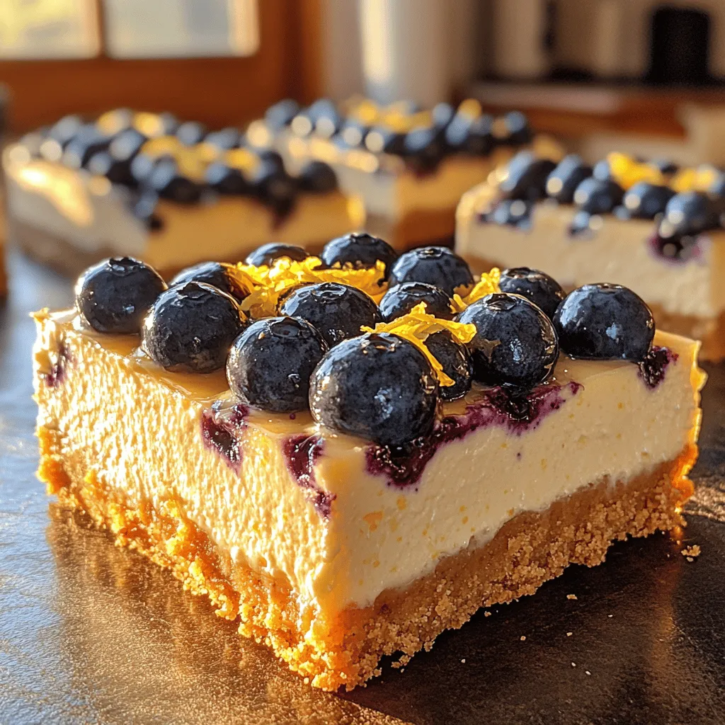 If you're on the hunt for a dessert that beautifully balances tangy and sweet flavors, look no further than zesty lemon blueberry cheesecake bars. These delightful treats are the perfect combination of creamy cheesecake, vibrant blueberries, and a refreshing lemon zing that makes them an irresistible choice for any occasion. Whether you're planning a summer picnic, a family gathering, or simply want to indulge in a slice of something special, these cheesecake bars are sure to impress.