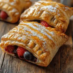 If you’re looking for a scrumptious pastry that captures the essence of summer in every bite, look no further than Berry Bliss Turnovers. These delightful treats are a perfect fusion of flaky goodness and vibrant berry flavors, making them an irresistible option for breakfast, brunch, or dessert. Whether you’re enjoying a quiet morning at home or hosting friends for a gathering, these turnovers are sure to impress.