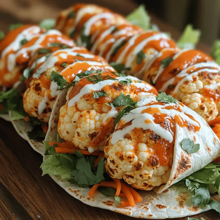 In recent years, there has been a remarkable surge in the popularity of plant-based recipes, as more people are embracing healthier lifestyles and exploring diverse culinary options. This trend is not just confined to vegetarians and vegans; even meat-eaters are discovering the rich flavors and satisfying textures that plant-based dishes can offer. One standout recipe that embodies this vibrant movement is Spicy Buffalo Cauliflower Wraps.