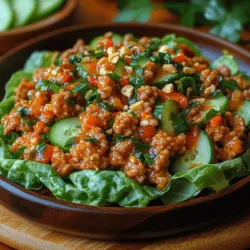 Thai Basil Ground Chicken Wraps: An Introduction to a Flavorful Delight