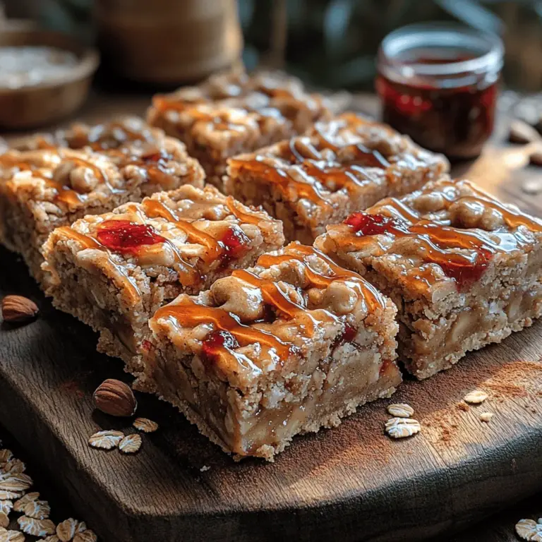 In a world where busy schedules often dictate our eating habits, finding nutritious snacks or breakfast options can be a challenge. Enter Nutty Delight Peanut Butter and Jelly Oatmeal Bars—a deliciously satisfying solution that combines wholesome ingredients with a delightful flavor twist. These bars are not just a treat; they are a nourishing option that can be enjoyed at any time of the day, whether you need a quick breakfast on the go or a mid-afternoon pick-me-up.