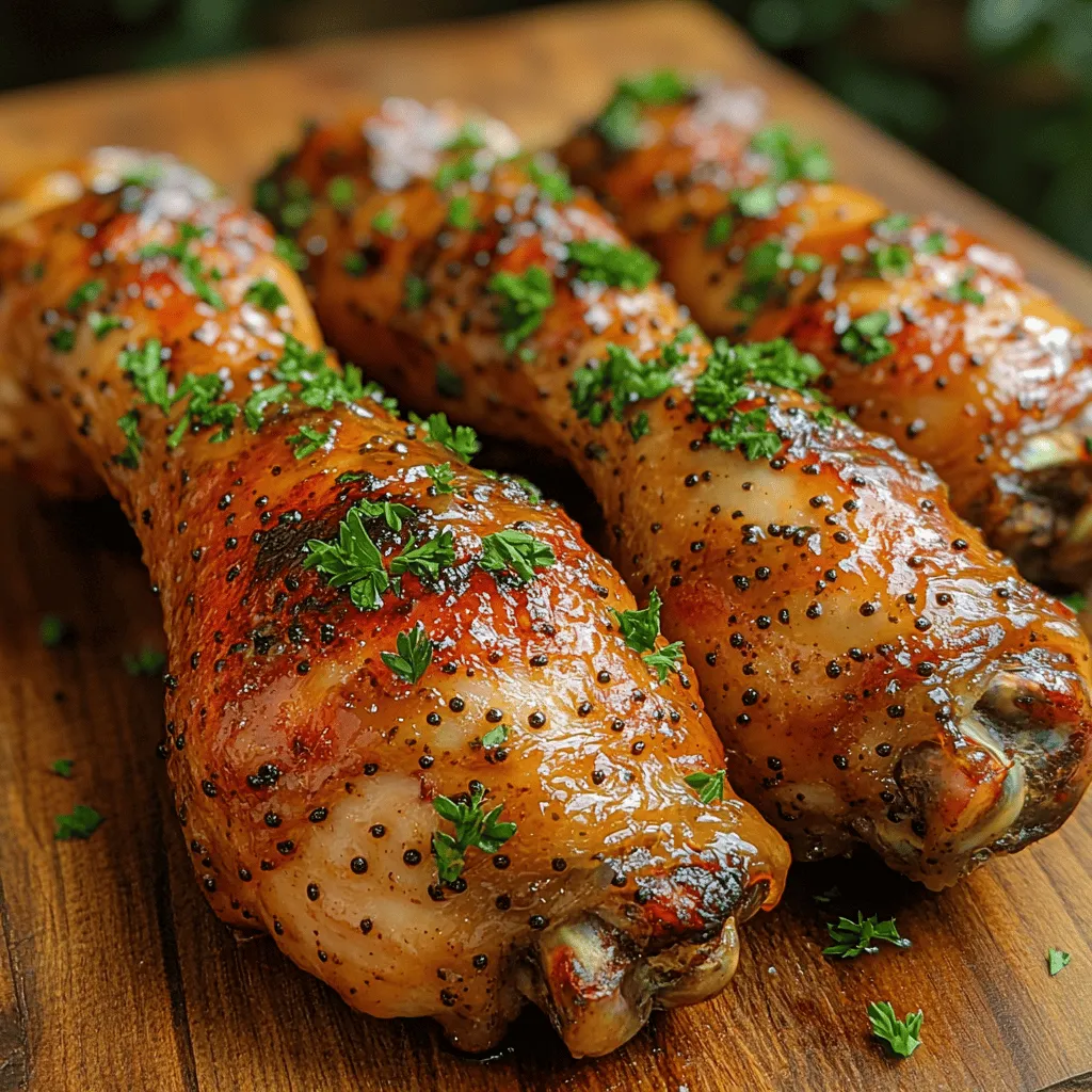 If you’re on the hunt for a mouthwatering dish that combines both sweet and savory flavors, look no further than Sweet & Sticky Honey Mustard Glazed Chicken Drumsticks. This recipe has gained popularity for its irresistible glaze that transforms simple chicken into a crowd-pleaser, making it a perfect choice for family dinners, gatherings with friends, or even meal prep for the week ahead. The allure of juicy chicken drumsticks coated in a luscious honey mustard glaze is hard to resist, creating a delightful experience with every bite.